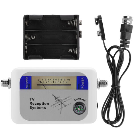 SF9507 DVB-T Satellitensignaldetektor mit Akkuladegerät und Signalstärkemessung