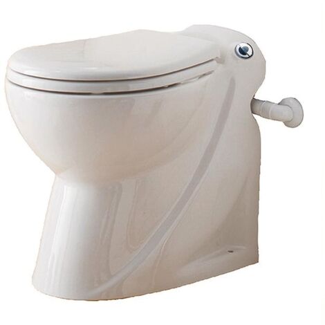 SFA – Cuvette broyeur WC Sanicompact Pro – Technologie silence – Installation facile avec fixation au sol – Ergonomique et design