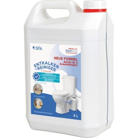 MARKENARTIKEL SFA détartrant/nettoyant spécial X2910N5 5 litres, pour petits systèmes de levage, pour 5 applications