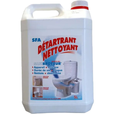 SFA - Détartrant pour Sanibroyeur et broyeur WC - 5 litres
