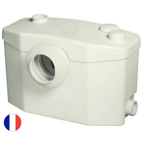 SFA Sanibroyeur Sanipro XR - Broyeur sanitaire adaptable sortie horizontale, Blanc (0100900)