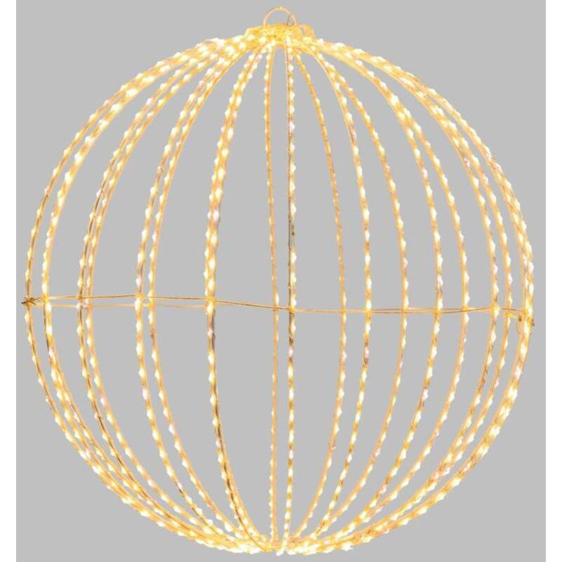 Sphère 3D ø40cm avec MicroLED et FlashLED