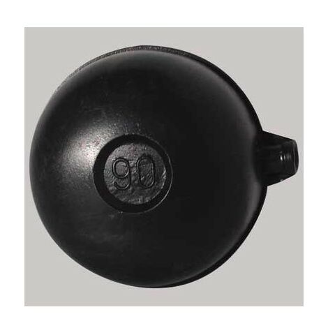 SFERA Ø 90 TONDA Inserto ottone 1/4