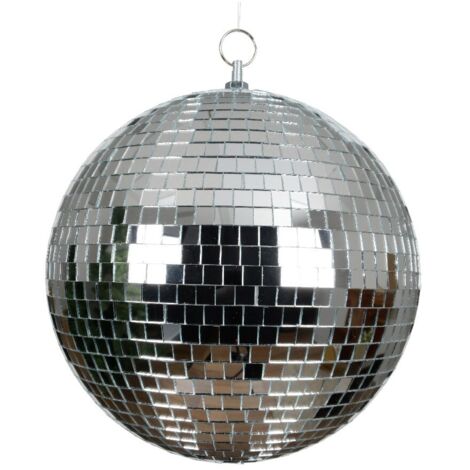 Sfera Bauble foam mirror argento d. 25cm