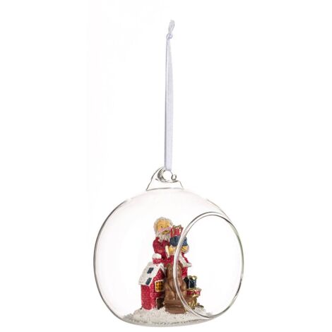 Sfera di Natale di vetro aperto - Feeric lights & christmas