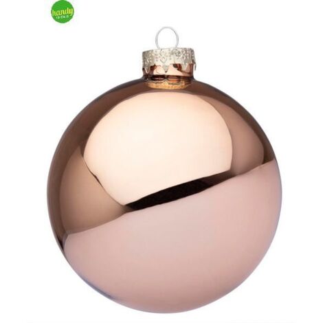 Sfera di vetro bellini Bizzotto lucido Ø10 cm