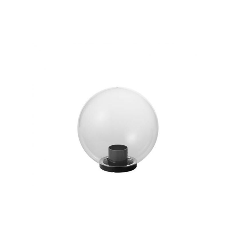 Image of Diffusore a sfera per lampione lampioncino giardino mareco sfera acrilico base normale, diametro 300 mm, colore trasparente. mao 1080301t