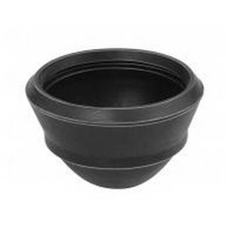 SFERA IN GOMMA NR NERA ANTICALCAREA D. est  60 -H. 40 mm. G.M.P PZ 10