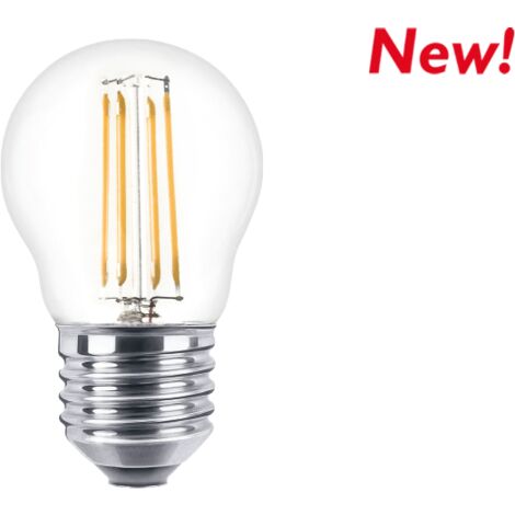 Sfera Led a Filamento 4 W  E27, Luce Calda 2700 K NOVALINE
