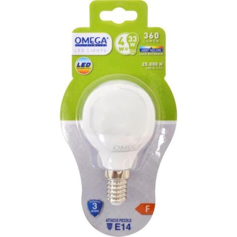 SFERA LED P45 4W E14 360LM 4000K