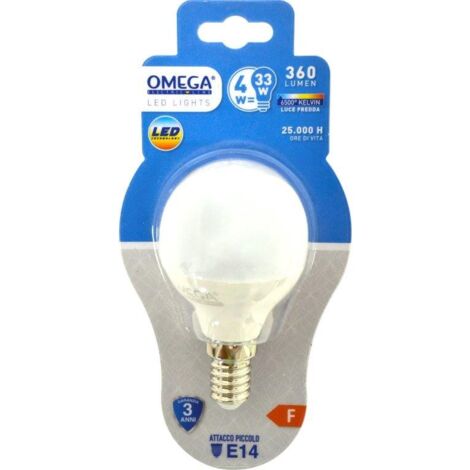 SFERA LED P45 4W E14 360LM 6000K