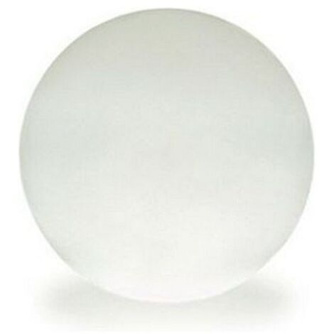 Sfera Luminosa da Giardino Ø38 cm in Resina 100W con Picchetto Sovil Bianco