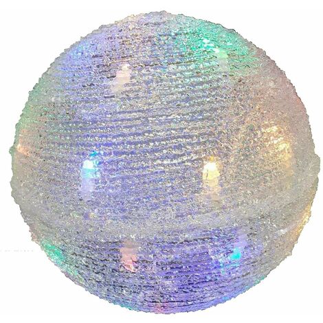 Sfera luminosa decorazione natalizia con led Ø 27 cm