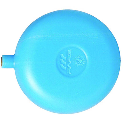 Sfera per galleggiante piatta tipo catis con nottolino in ottone - ø mm.90 - 1/4