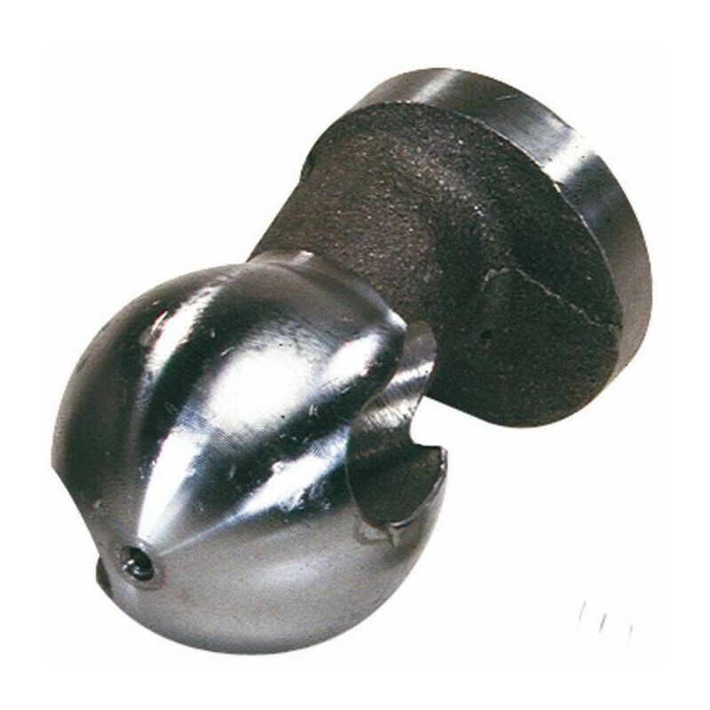 Sfera per rimorchi con asola sinistra ø 60mm