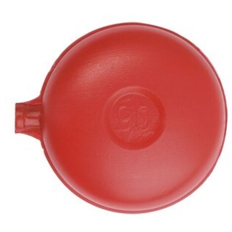 SFERA PLASTICA PIATTA PER ACQUA CALDA 120°C Diam. 90