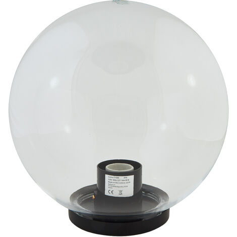 SFERA PMMA TRASPARENTE C/PORTALAMPADAE27 D30CM - BELLOTTI