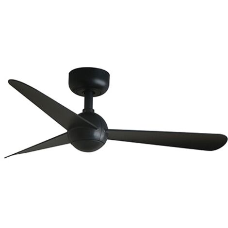 SFERA S Ventilateur noir sans lumière Ø90cm