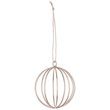 Sfera "Silken" per albero di Natale color oro Ø 8 cm