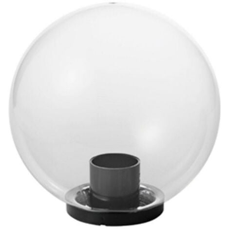 MARECO LUCE Sfera trasparente 250 mm attacco e27 per palo da 60 mm mareco 1090201t