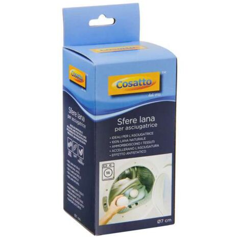 Sfere Asciugatrice Lana Cm 7 Pz 2 Cosatto