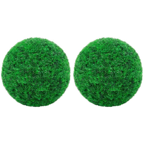Sfere di Bosso Artificiale 2 pz 45 cm vidaXL 930210