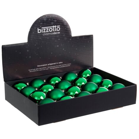 Sfere per albero di Natale in vetro per decorazione natalizia set da 20 pezzi -Ottanio