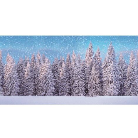 SFONDO POSTER XL FORESTA INNEVATA 300x150CM MYVILLAGE MYP23 PRESEPE