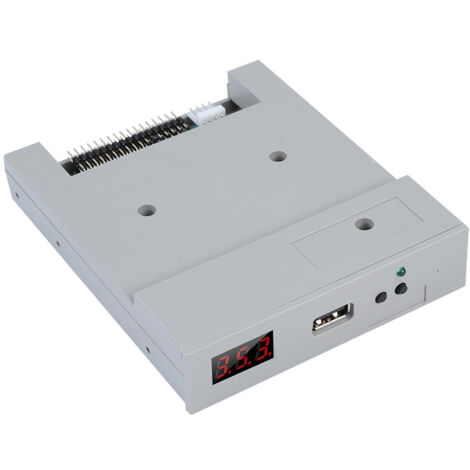 SFR1M44-U100 Émulateur de lecteur disquette USB 3,5 pouces 1,44 Mo SSD Plug and Play