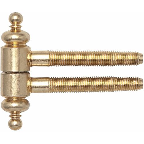 SFS Einbohrband mit Zierkopf, ø 16 mm, Bandhöhe 63 mm, Stahl schwarz antik