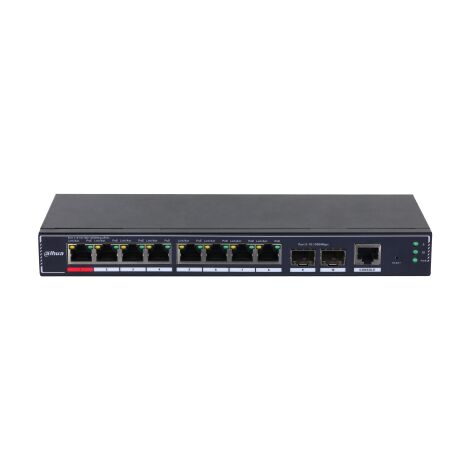 SG4010P-2F – Managed-Switch mit 10 Ports und Gigabit-Netzwerken (8 PoE + 2 SFP-Uplink)