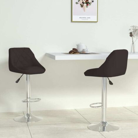Sgabelli da Bar 2 pz Neri in Similpelle vidaXL 829340