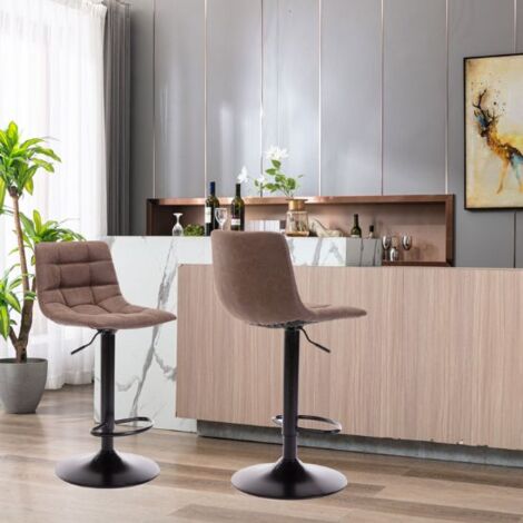 Sgabelli vintage di design marrone  4 sgabelli