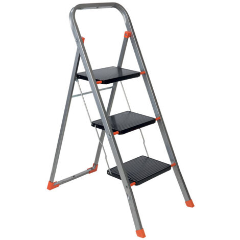 SGABELLO ACCIAIO FACAL TINTO T3 3 GRADINI- 1,0 pz