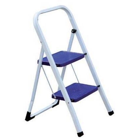 SGABELLO ALADINO DOMUS - ACCIAIO VERNICIATO GRADINI 2 H.MM 450 - 1 pezzo