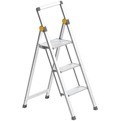 SGABELLO ALLUMINIO """SLIM STEP ALU""" 3GR MAURER