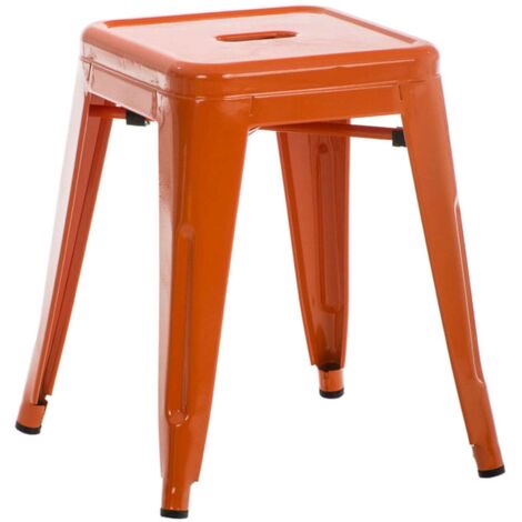 Sgabello Armin arancione