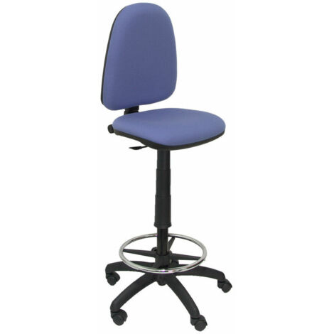Sgabello Ayna bali Piqueras y Crespo T04CP Azzurro PVC