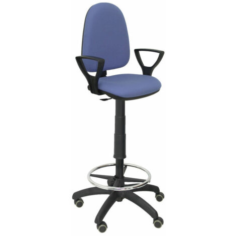 Sgabello Ayna bali Piqueras y Crespo T04CP Azzurro PVC