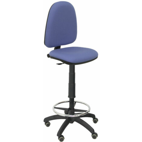 Sgabello Ayna bali Piqueras y Crespo T04CP Azzurro PVC