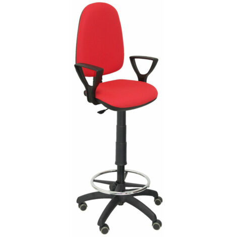 Sgabello Ayna bali Piqueras y Crespo T04CP Rosso PVC