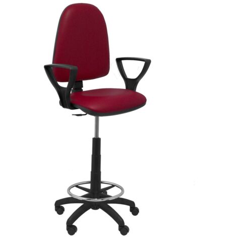 Sgabello Ayna Piqueras y Crespo 933B8RN Rosso Granato PVC
