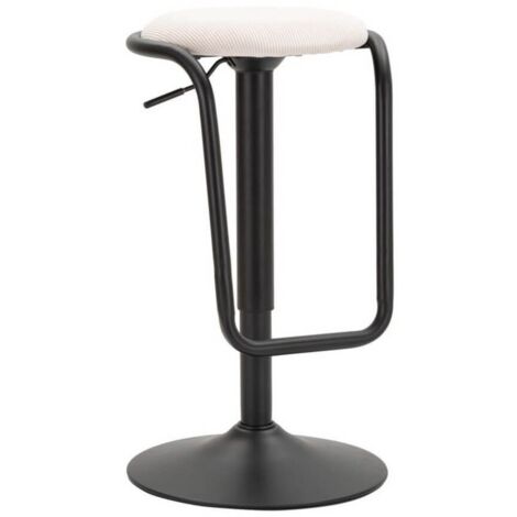 SGABELLO BAR DESTINY BIANCO CM Ø 41X61-83