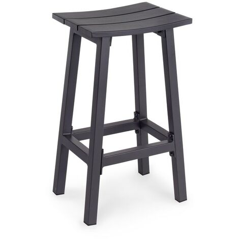 Sgabello Bar skipper Nero h71cm