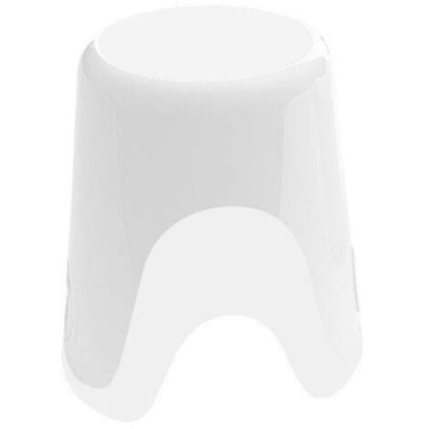 Sgabello contenitore Wendy bianco