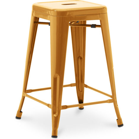 Sgabello da bar - Design industriale - 60cm - Nuova edizione - Stylix Oro