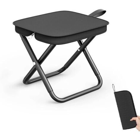 Acquista Sgabello pieghevole da esterno portatile leggero pieghevole picnic caccia pesca campeggio zaino in spalla sedia treppiede a 3 gambe per adulti in Italia a partire da 12