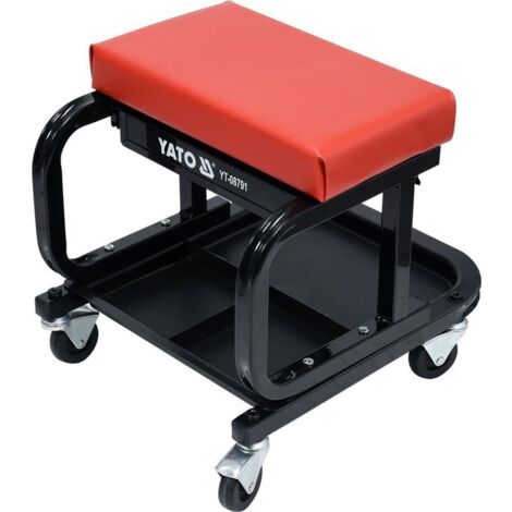 SGABELLO DA OFFICINA CON CASSETTO - YT-08791