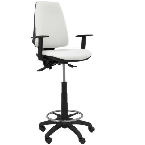 Sgabello Elche Piqueras y Crespo 10B10RN Bianco PVC