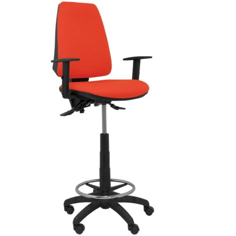 Sgabello Elche S Piqueras y Crespo 05B10RN Arancione scuro PVC